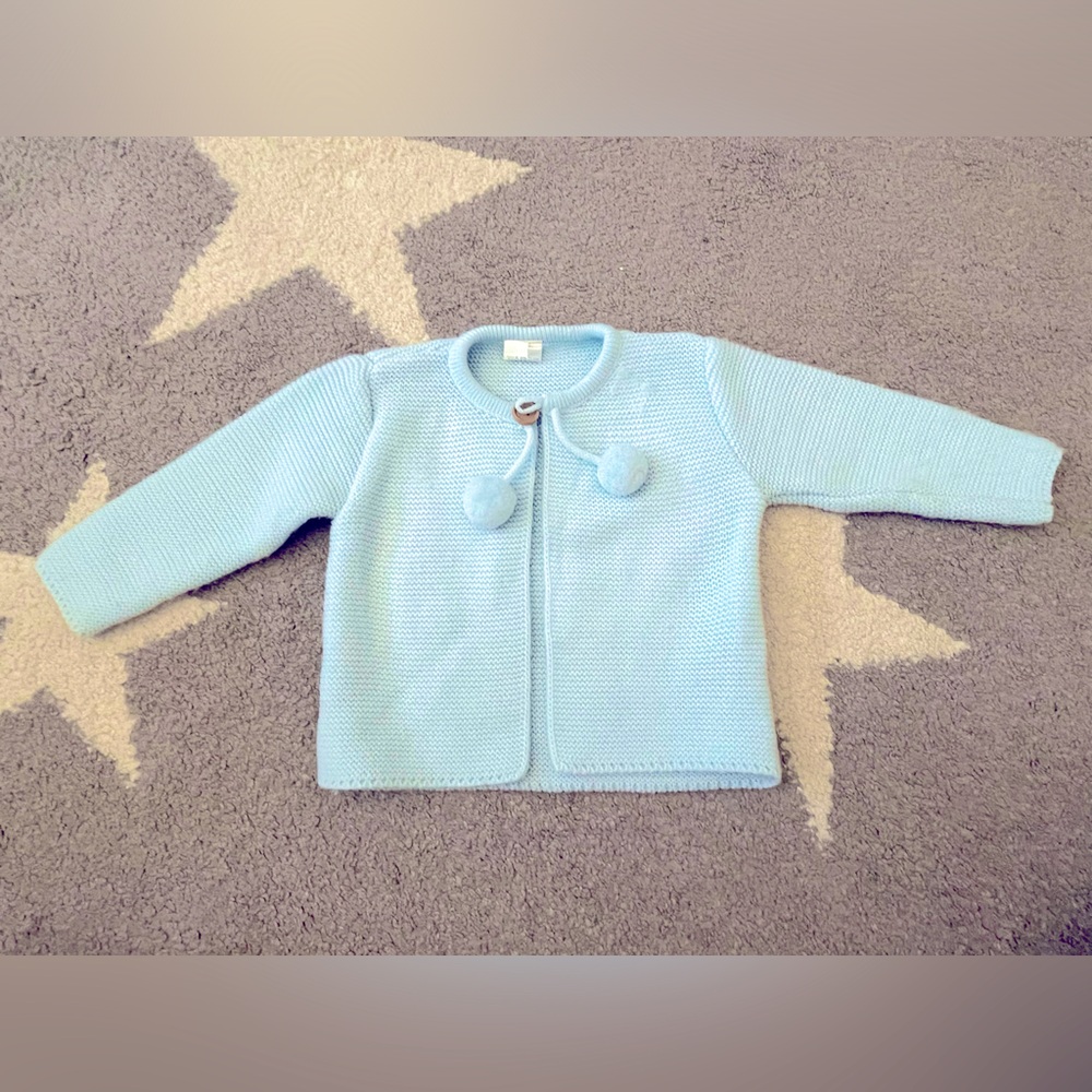 Super soft knitted baby cardigan